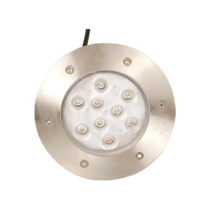 Krom gövdeli ayaklı power ledli süs havuzu lambası