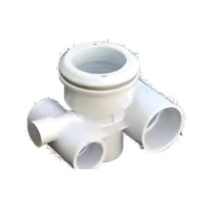 Ekonomik jet gövdesi ve çeşitli döner başlıklı masaj jet nozulları, PVC malzemeli spa ekipmanı