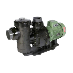 Storm serisi trifaze bronz fanlı ön filtreli plastik havuz pompası