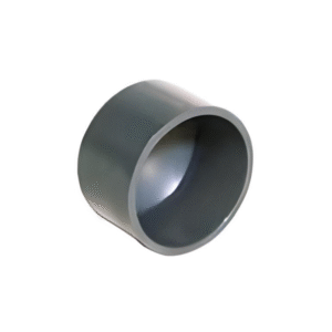 UH-PVC yapıştırma muflu kör tapa, gri renkli uç kapama parçası