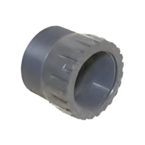 UH-PVC malzemeden üretilmiş, çift taraflı içten dişli redüksiyonlu adaptör görseli