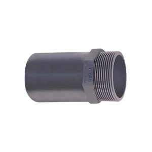 UH-PVC uzun tip dış dişli dıştan yapıştırmalı adaptörün ürün görseli