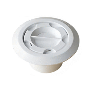 Ø63 mm vakum nozulu, beyaz renkli, havuz bağlantı parçası