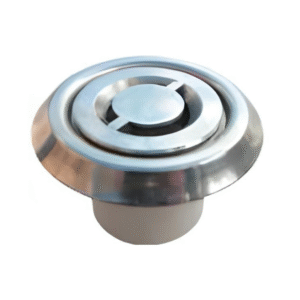 2” dıştan dişli, paslanmaz çelik sabit debili besleme nozulu, Ø50 mm iç çaplı