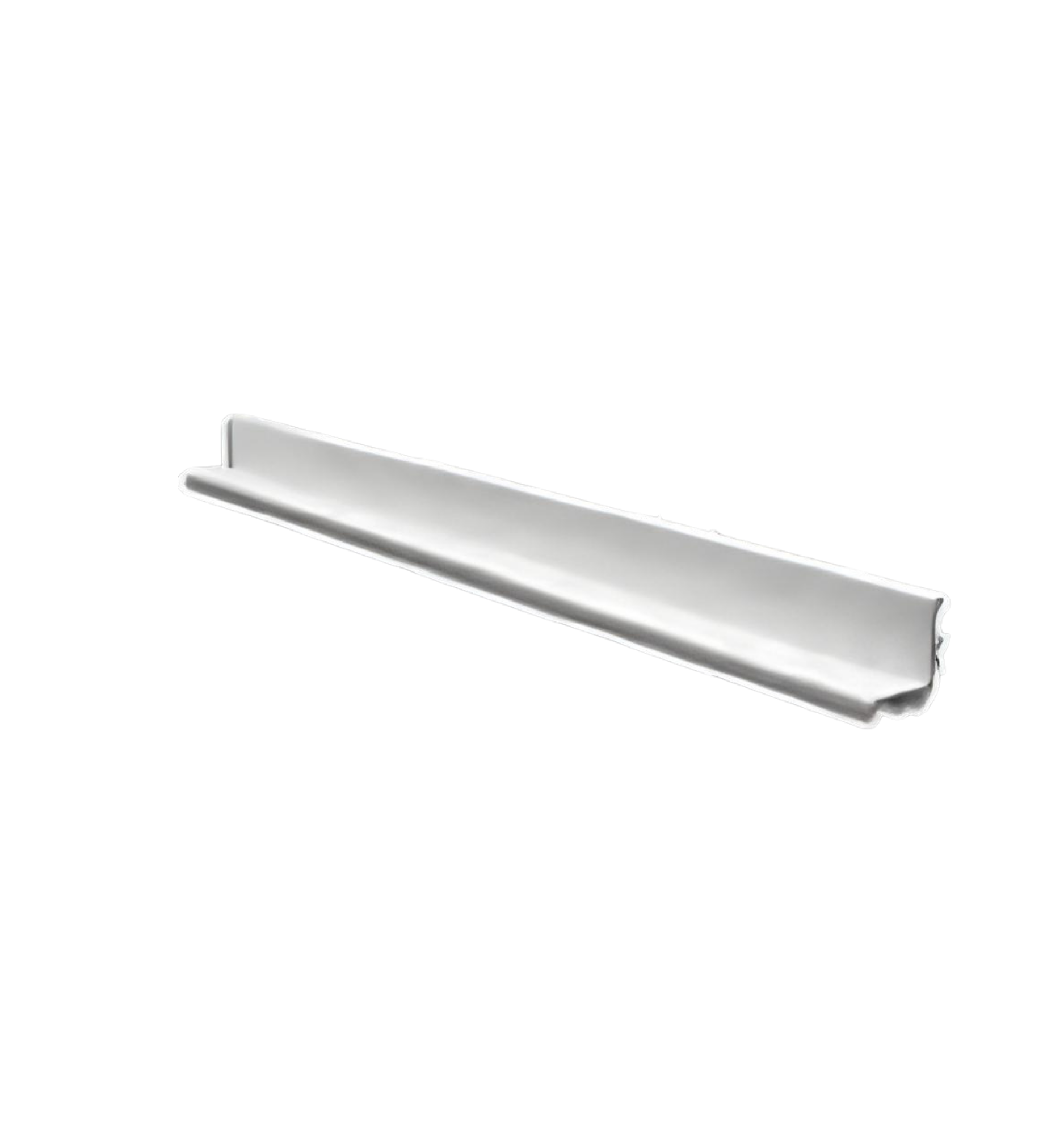 24x26 mm plastik havuz ızgara kenar profili, 2 metre uzunluğunda