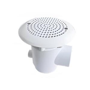 Yeni tip Pool Way havuz dip süzgeci, PVC gövdeli, yuvarlak geniş ızgaralı tasarım