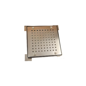 Paslanmaz kare dip emiş ızgarası – yüzme havuzu için metal ızgara kapağı