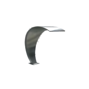 Paslanmaz çelik kobra model su perdesi – havuz aksesuarı