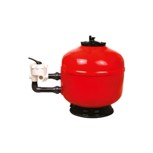 500 mm polyester pool sand filter with side-mount multiport valve