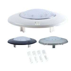 JOKER serisi yüzeye monte havuz lambaları - beyaz, siyah ve krom çerçeve seçenekleriyle