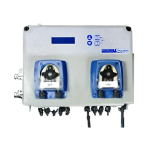 pH ve ORP kontrollü çift peristaltik pompalı havuz dezenfeksiyon cihazı