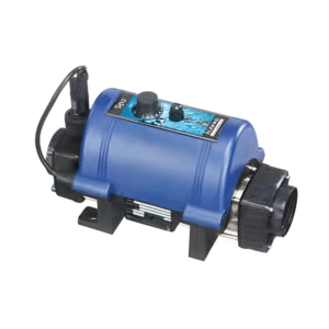 Finder marka mavi Nano SPA elektrikli ısıtıcı, yan görünüm