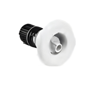 SPA ve jakuzi sistemlerine uygun WF 0048 model beyaz-siyah masaj jeti başlığı